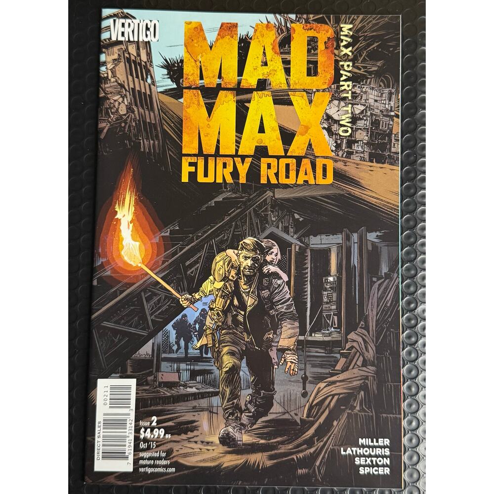 Mad Max Fury Road Max Part Two #2 Vertigo 2015 Comic — Miller — VF/NM